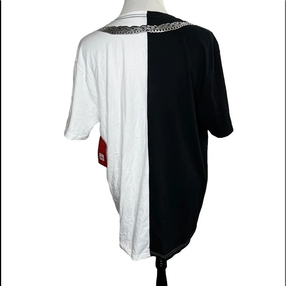True Religion World Tour Split Fashion Tee Shirt